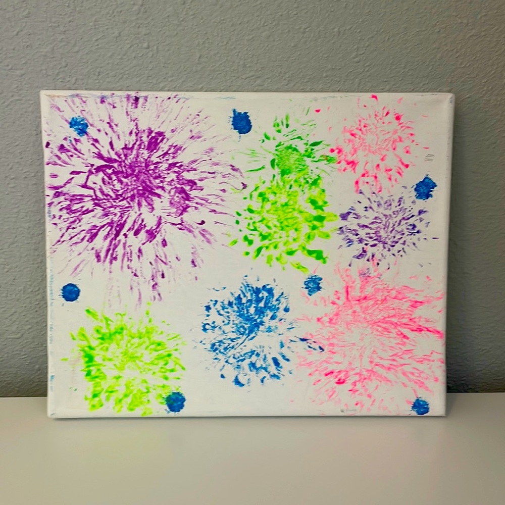 “Fireworks”. Canvas art